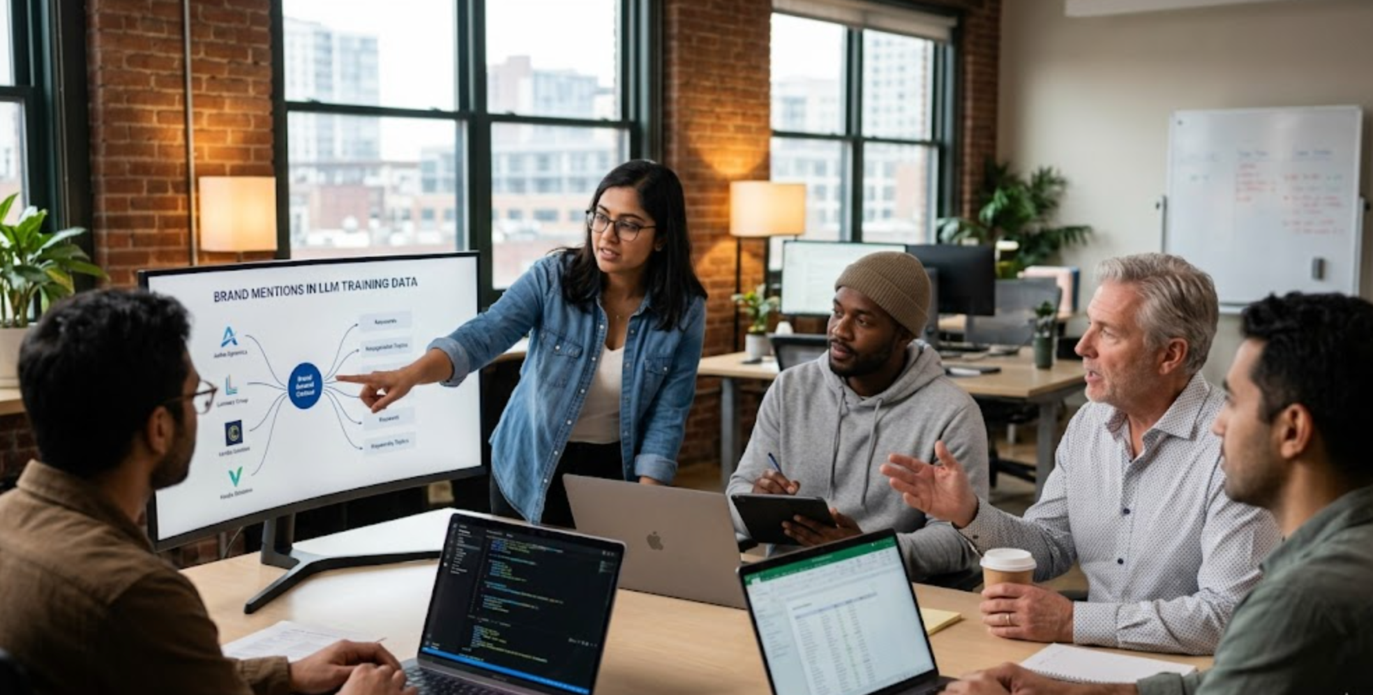 The Role of Brand Mentions in LLM Training Data